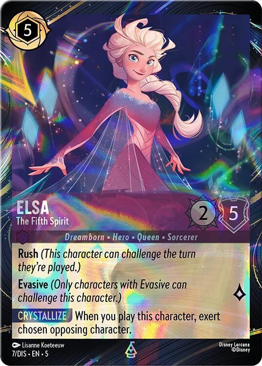 Elsa - Ice Maker (Foil) – Disney Lorcana Promo Cards #2