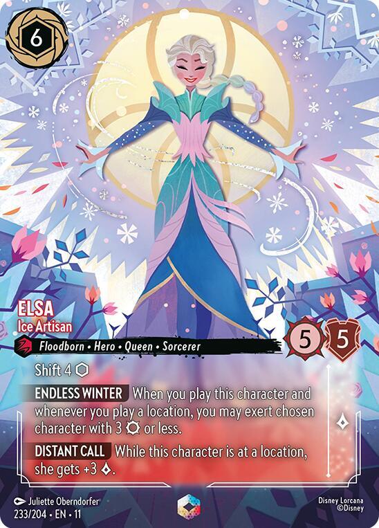Elsa - Ice Maker (Foil) – Disney Lorcana Promo Cards #2