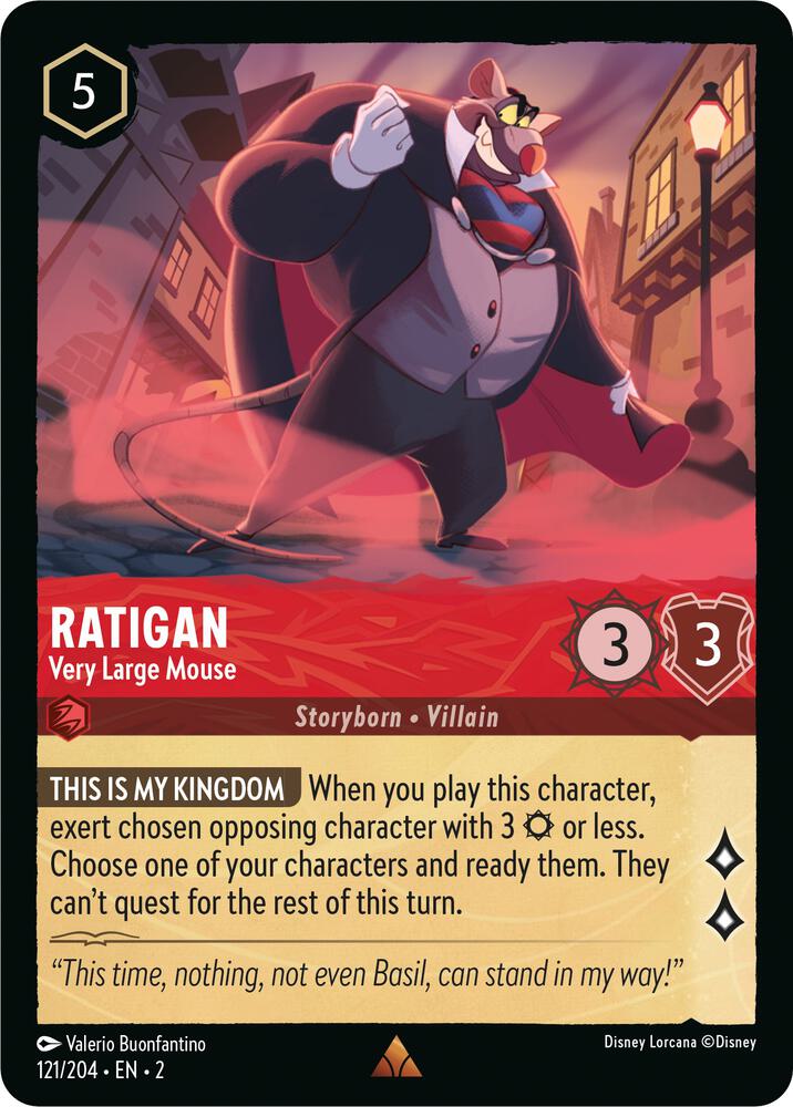 Ratigan - Nefarious Criminal (Enchanted) – Archazia's Island #216