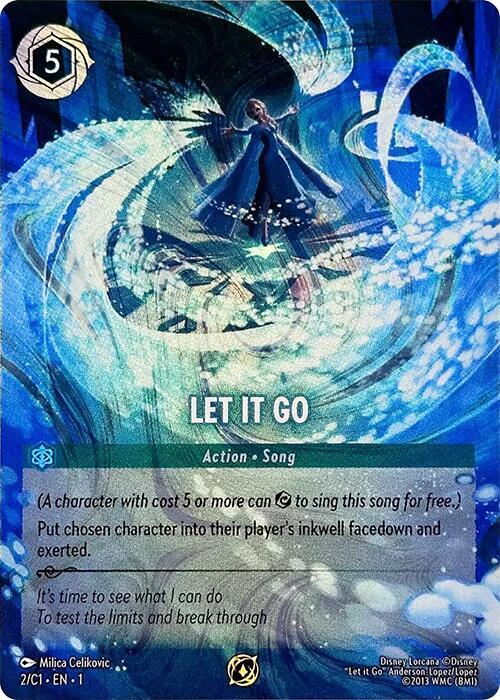 free lorcana cards Let It Go (Disney Challenge) (10) [Promo Cards] Tink darted from the shattered lantern in the blink of an eye 🎨 EPCOT is giving away