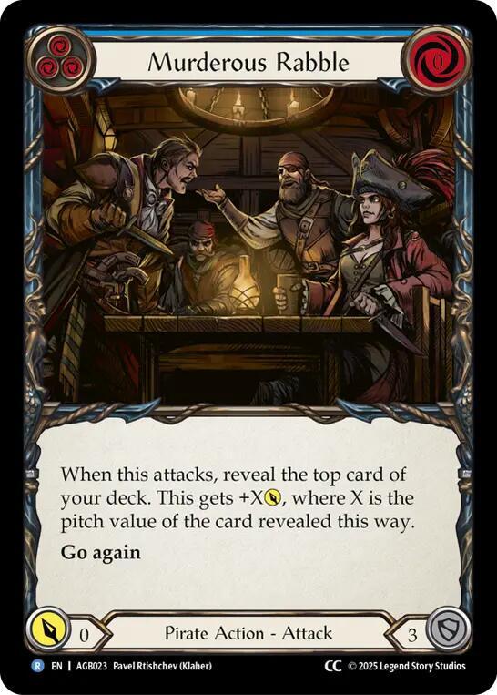 Scar for a Scar (Red) – Armory Deck: Gravy Bones #AGB012