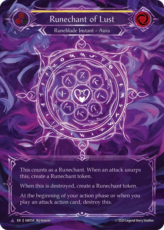 Runechant of Greed (Yellow)(Marvel) – Omens of the Third Age
