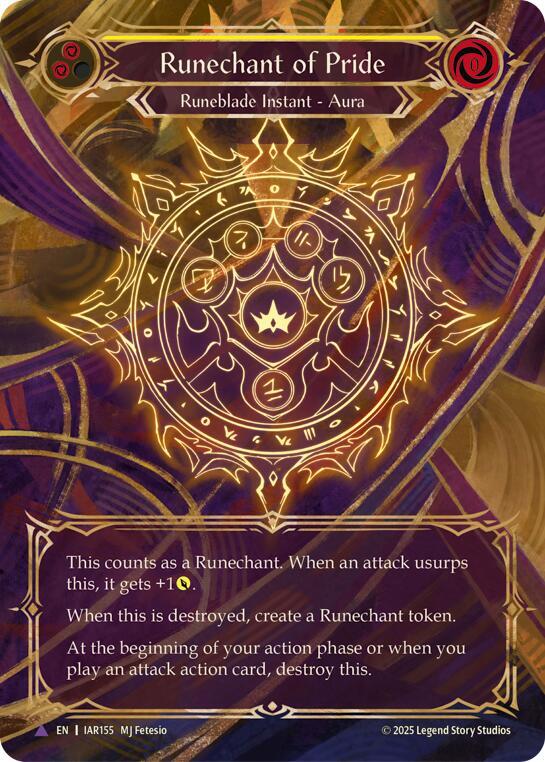 Runechant of Pride (Yellow)(Marvel) – Omens of the Third Age
