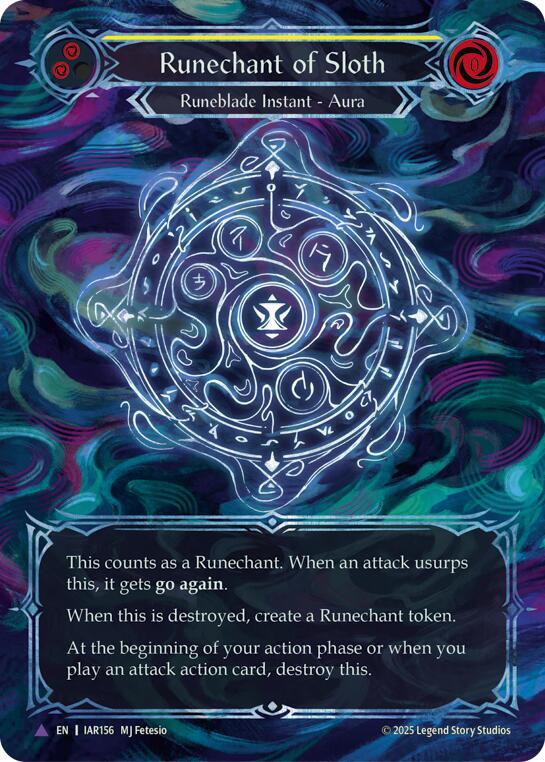 Runechant of Greed (Yellow)(Marvel) – Omens of the Third Age