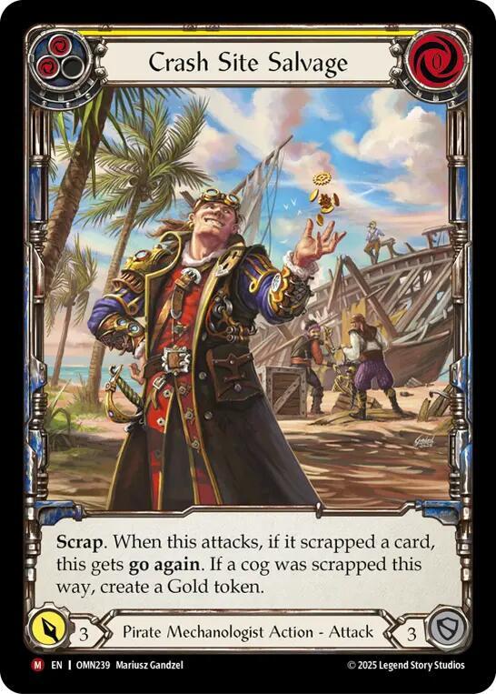 Crash Site Salvage (Extended Art) – Omens of the Third Age #OMN239