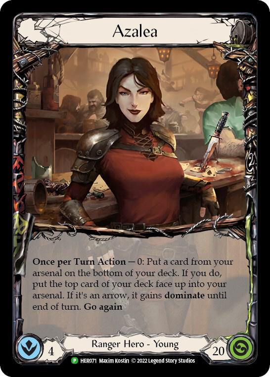 flesh and blood promo cards Bravo (Promo) - & TCG Azalea - HER071  Flesh