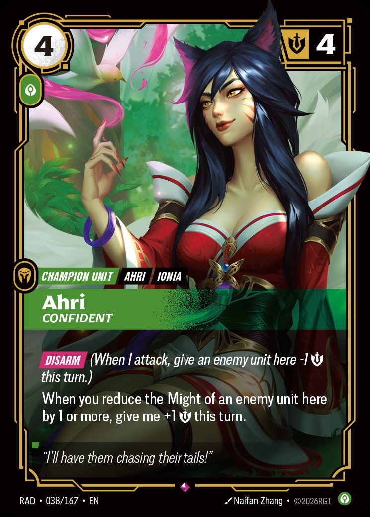 Ahri – Spiritforged #227 · Riftbound Singles · Singapore