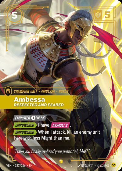 Ambessa – Vendetta #187 · Riftbound Singles · Singapore