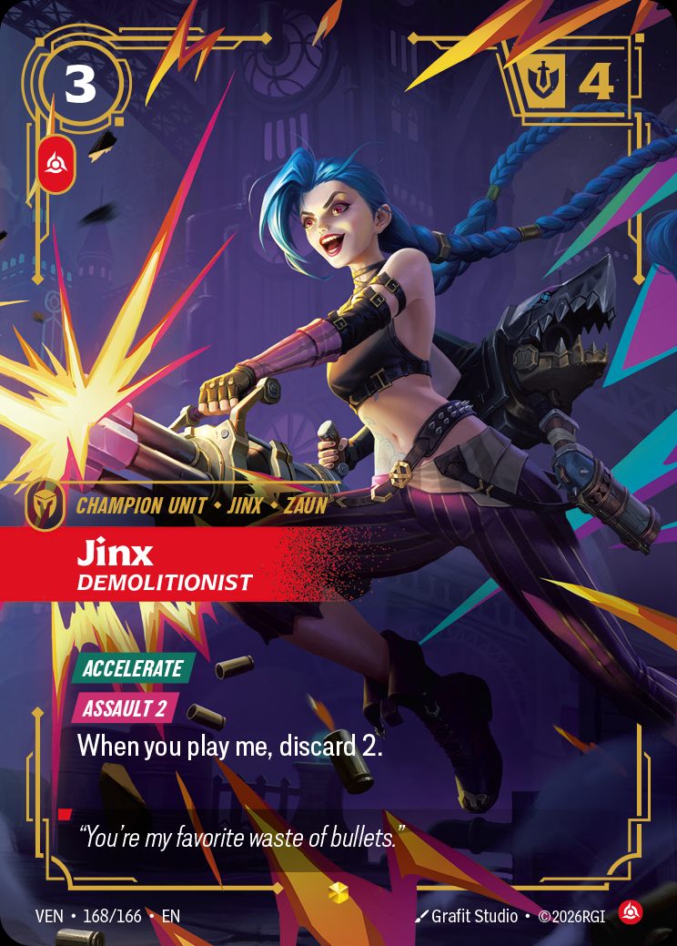 Jinx – Origins #202 · Riftbound Singles · Singapore