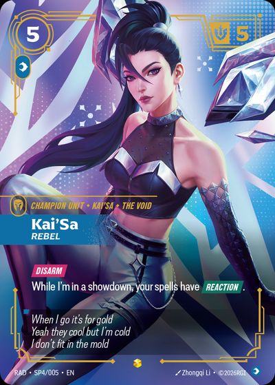 Kai'Sa – Origins #39 · Riftbound Singles · Singapore