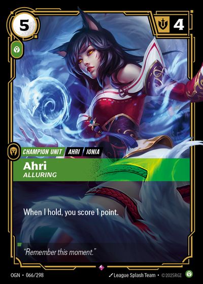Ahri – Spiritforged #227 · Riftbound Singles · Singapore