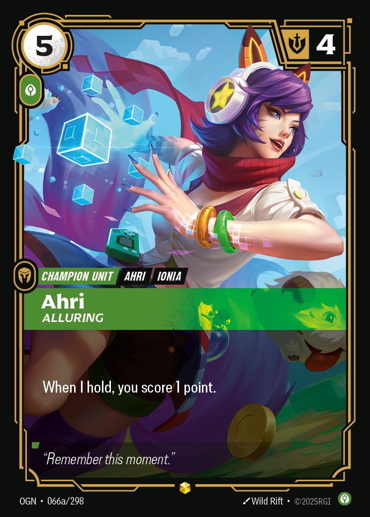 Ahri – Origins #119 · Riftbound Singles · Singapore