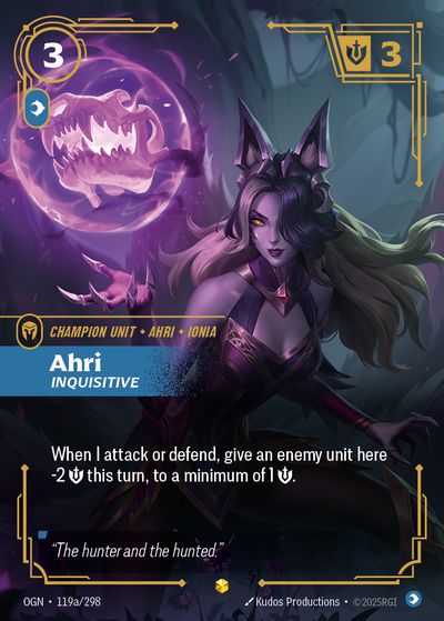 f*c様 Ahri SFD 227*/221 Riftbound N*a様 Ahri SFD 227*/221 Riftbound Riftbound League of Legends TCG