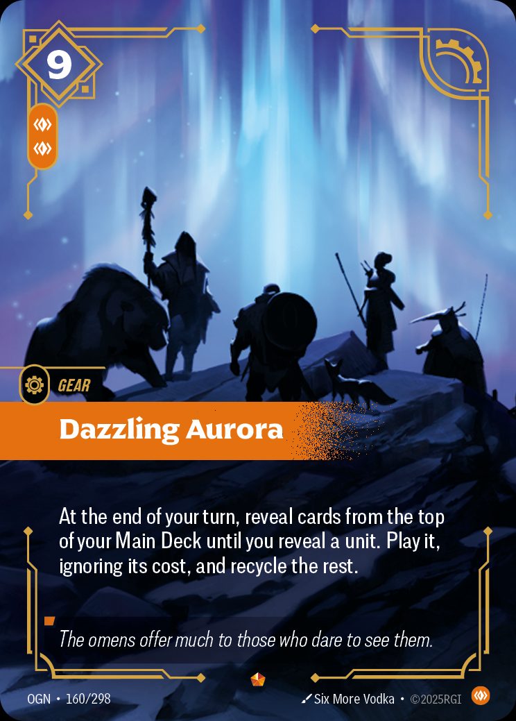 その他 Dazzling Aurora Riftbound Dazzling Aurora – Origins #160 · Riftbound Singles