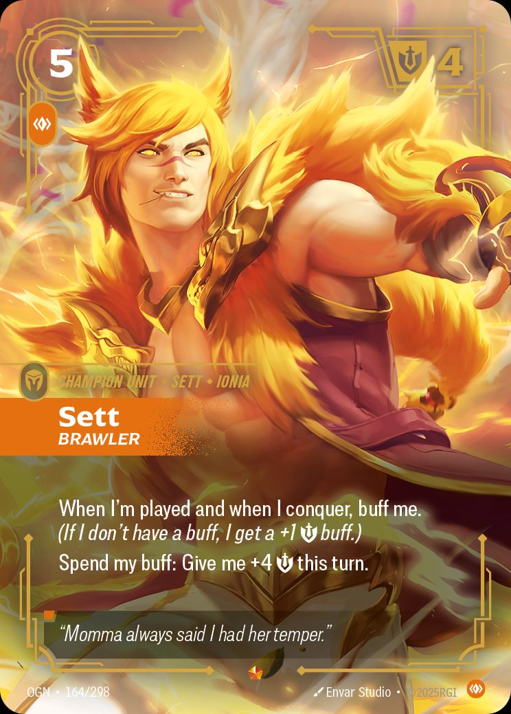 Sett – Vendetta #4 · Riftbound Singles · Singapore
