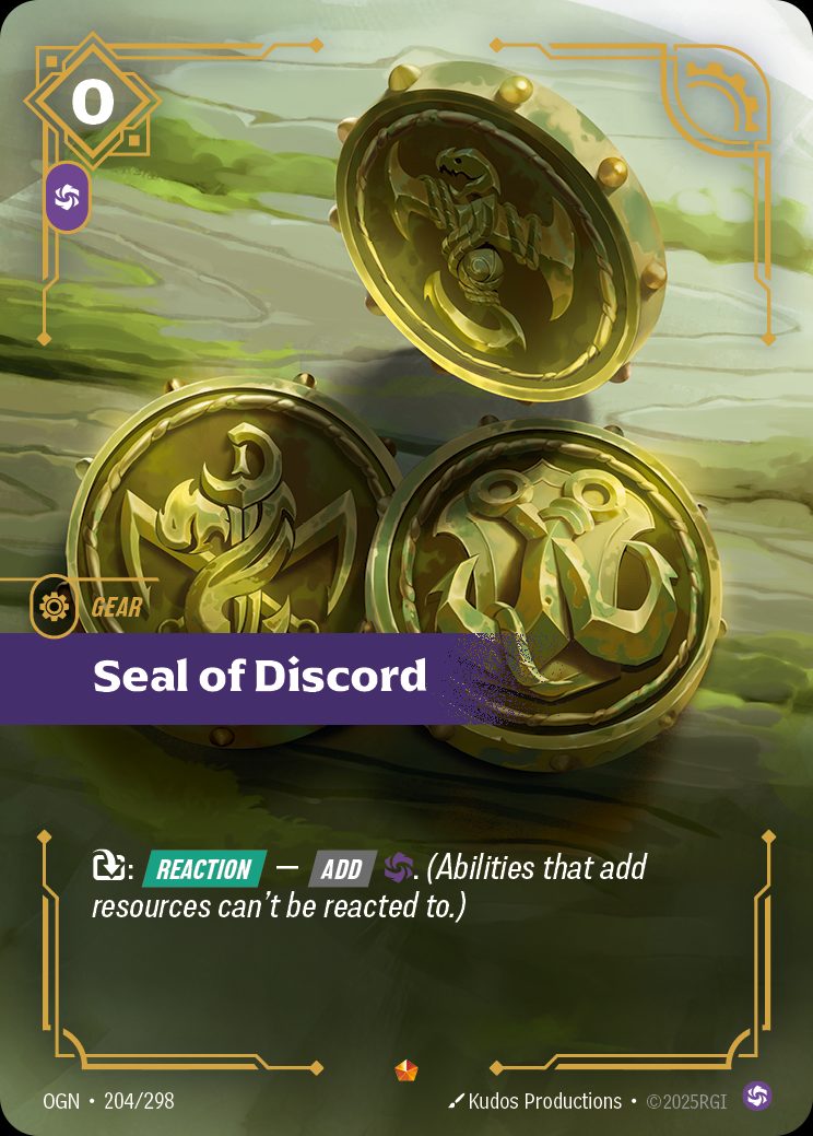 Seal of Rage – Origins #40 · Riftbound Singles · Singapore