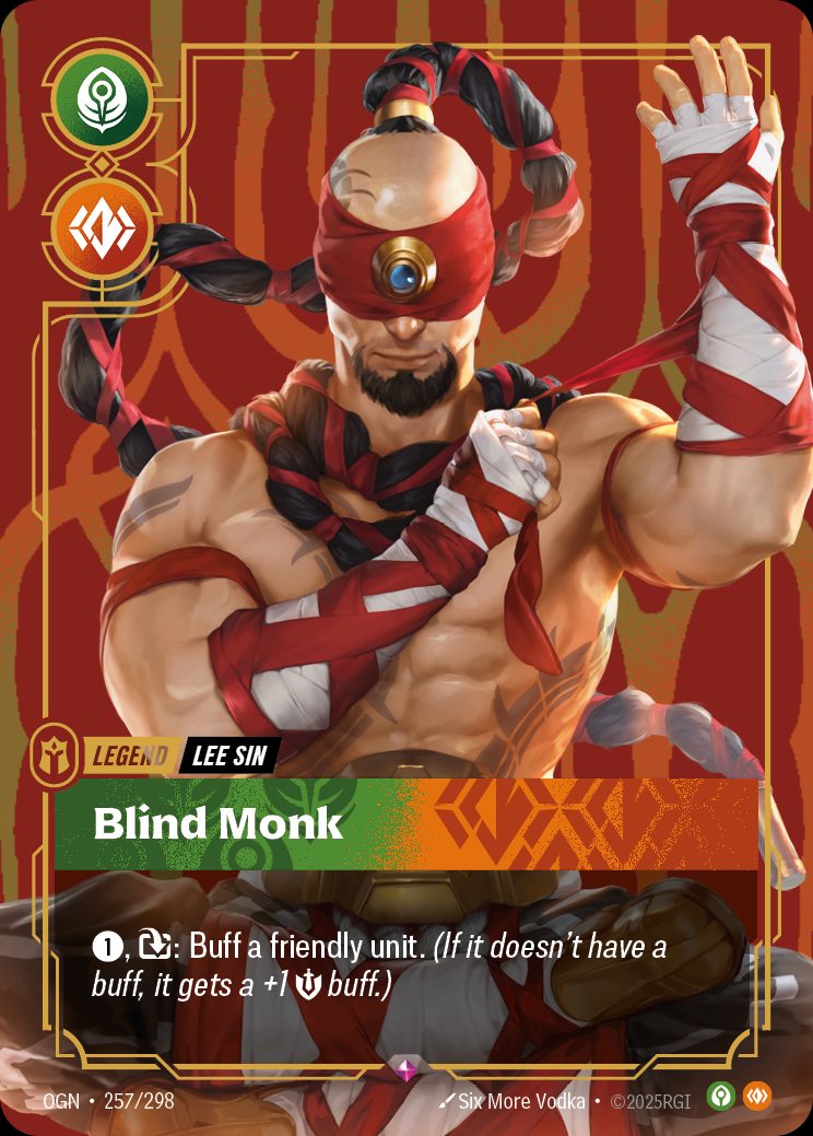 Blind Monk - Lee Sin – Origins #257 · Riftbound Singles