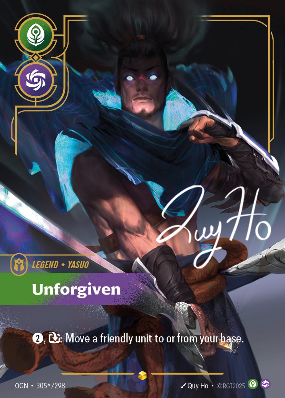 Yasuo, Windrider – Origins #205 · Riftbound Singles