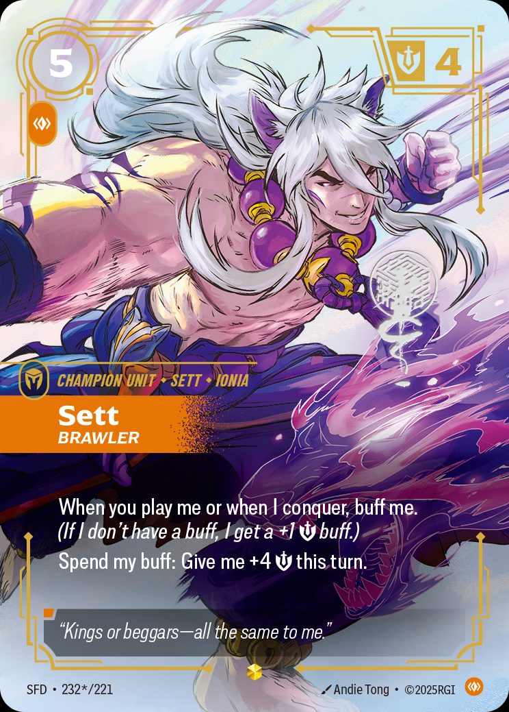Sett – Vendetta #4 · Riftbound Singles · Singapore