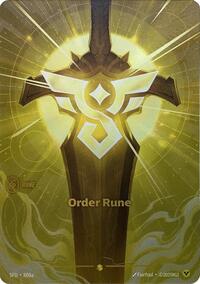 Order Rune (R06a) – Spiritforged #R06a · Riftbound Singles