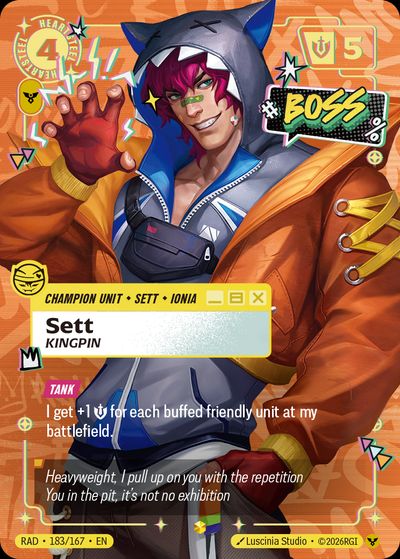 Sett – Vendetta #4 · Riftbound Singles · Singapore